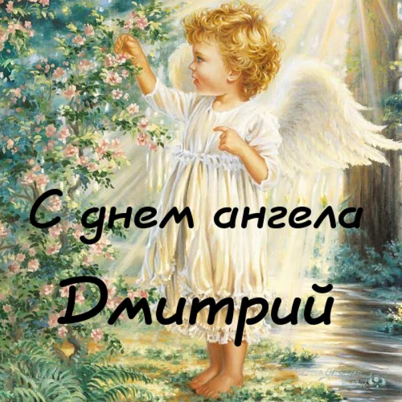 Поздравления С Днем Ангела Дмитрия Открытки