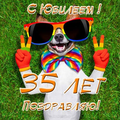 Поздравление 35 Другу Прикольные
