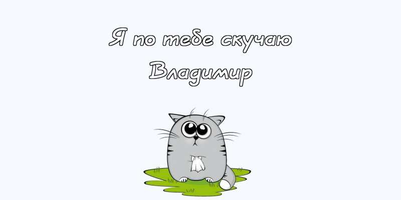 Поздравительные открытки с именем Владимир. Картинки с надписью Вова ты лучший.