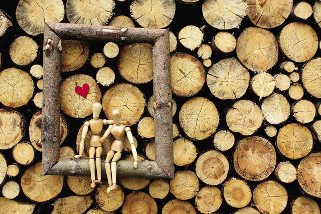 Мерцающие открытки с поздравлениями на Деревянную свадьбу 5 лет. Открытки с г...