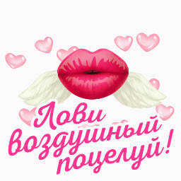 Оригинальные открытки с надписью целую. Открытки с поцелуями на любой вкус.