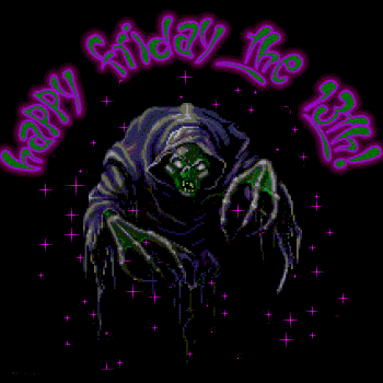 Разнообразные открытки на пятницу 13. Открытки с пятницей 13 скачать бесплатно.