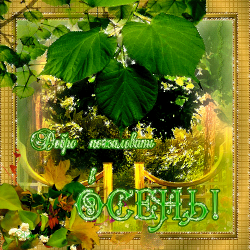 Оригинальные открытки с изображением осени. Открытки осень скачать бесплатно.