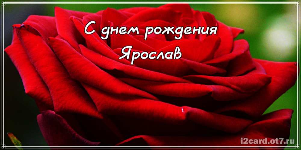 С днём рождения Ярослав открытки. Открытки с именем Ярик. Поздравительные отк...