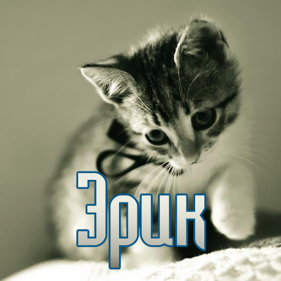 Скачать бесплатно открытки с именем Эрик. Поздравительные открытки с именем Э...