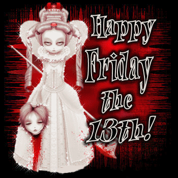 Разнообразные открытки на пятницу 13. Открытки с пятницей 13 скачать бесплатно.