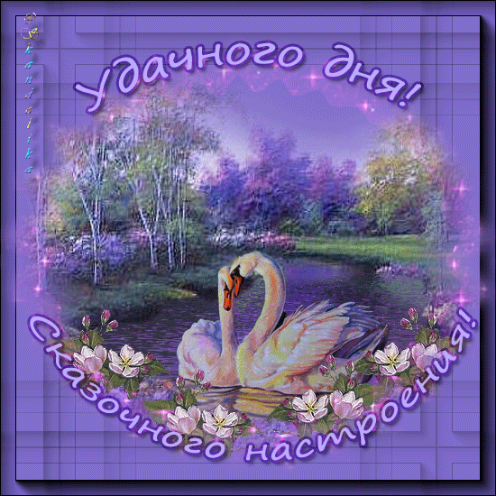 Открытки с пожеланиями хорошего дня. Скачать бесплатно открытки удачного дня.