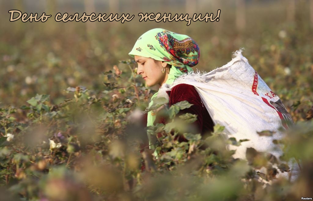Открытки с поздравлениями на Международный день сельских женщин.