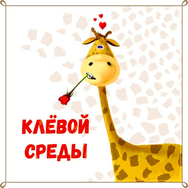 Открытки с пожеланиями отличной среды. Красивые открытки на среду.