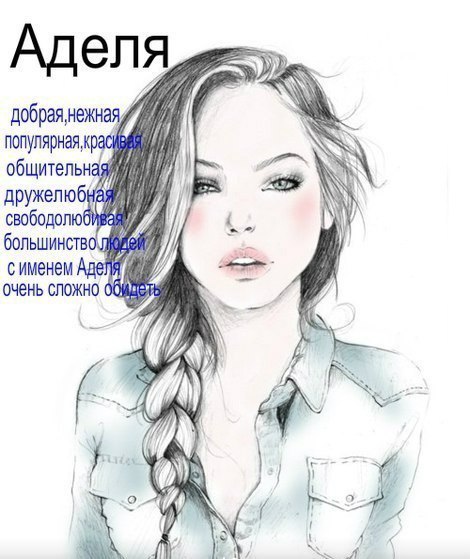 Открытки с женскими именами. Поздравительные открытки с именем Адель. Открытк...