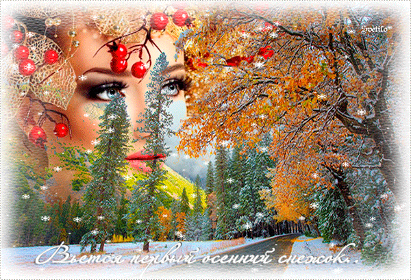 Оригинальные открытки с изображением осени. Открытки осень скачать бесплатно.