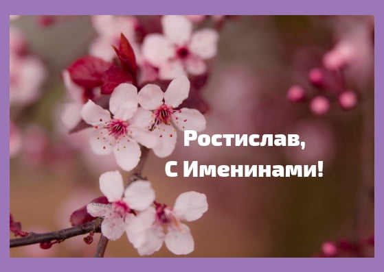 Открытки с именем Ростик скачать бесплатно. Открытки с мужскими именами. С дн...