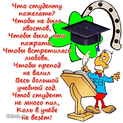 Анимационные открытки с днем студента с наилучшими пожеланиями скачать беспла...
