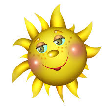 Позитивные открытки с солнышком. Анимацонные картинки с изображением солнца.