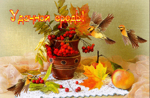 Открытки с пожеланиями отличной среды. Красивые открытки на среду.