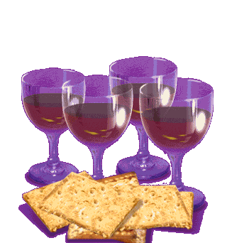 Праздничные открытки с поздравлениями на еврейский праздник Песах 