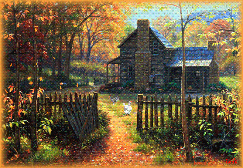 Оригинальные открытки с изображением осени. Открытки осень скачать бесплатно.