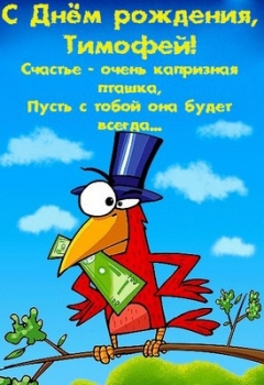 Анимационные открытки с именем Тимофей. Открытки с мужскими именами с поздрав...