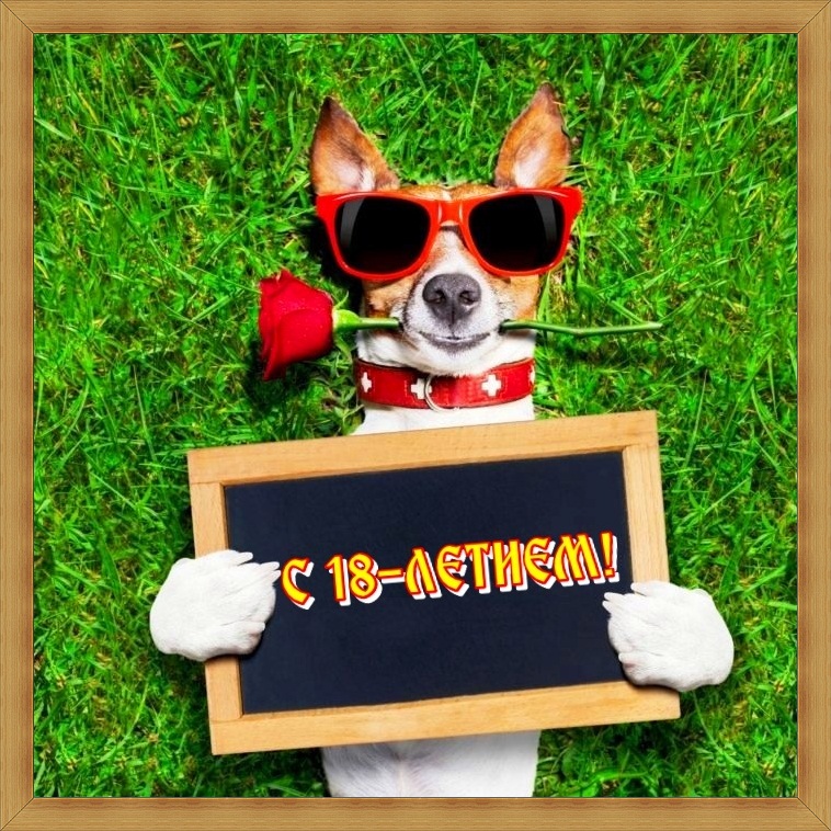 Открытки с пожеланиями на 18 лет gif. Отличного дня рождения 18 лет открытки....