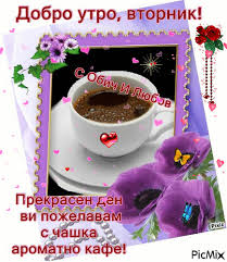 Позитивные открытки на вторник. Картинки про вторник скачать бесплатно.