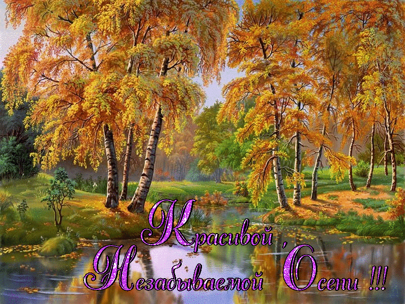 Оригинальные открытки с изображением осени. Открытки осень скачать бесплатно.