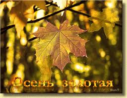 Чудесные открытки на тему Золотая Осень скачать бесплатно gif.