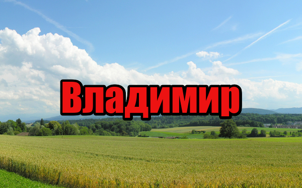 Открытки с именем Владимир скачать бесплатно. Открытки с мужскими именами онл...