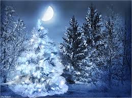 Анимационные открытки с зимним пейзажем. Открытки времена года. Новогодние от...