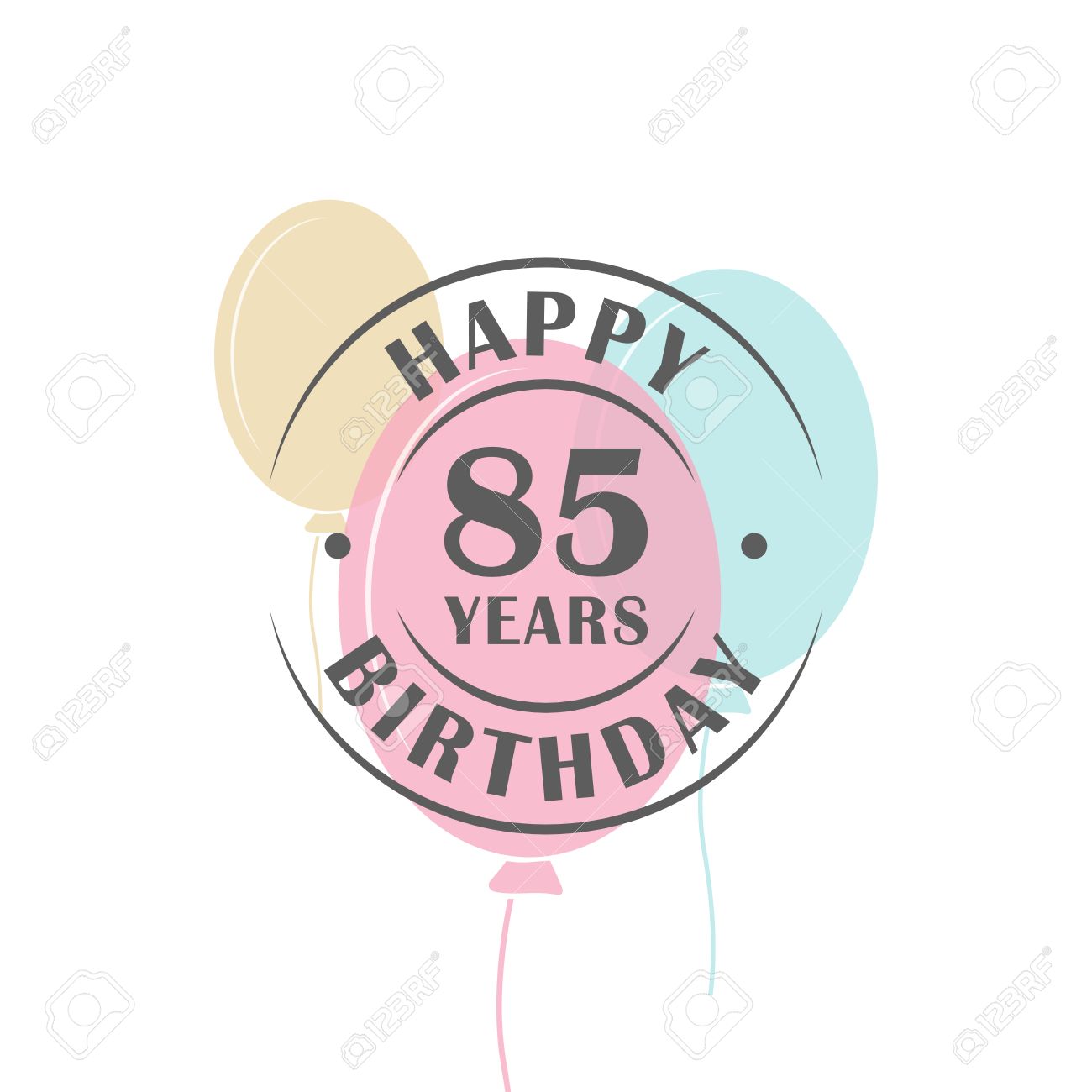 Открытки с юбилеем 85 лет. Поздравительные открытки на юбилей с цветами. 