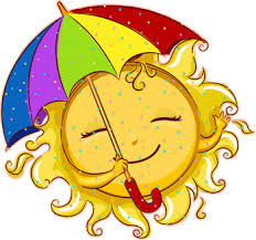 Позитивные открытки с солнышком. Анимацонные картинки с изображением солнца.