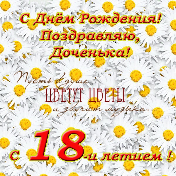 Открытки с пожеланиями на 18 лет gif. Отличного дня рождения 18 лет открытки....