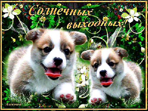 Красивые открытки замечательных выходных. Открытки хороших выходных скачать б...