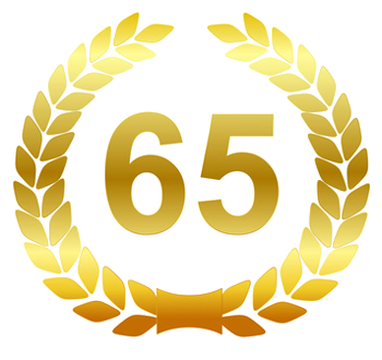 Юбилейные открытки с поздравлениями на 65 лет. Скачать бесплатно открытки с п...