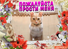 Красивые открытки с извинениями скачать бесплатно. Открытки прости меня gif.