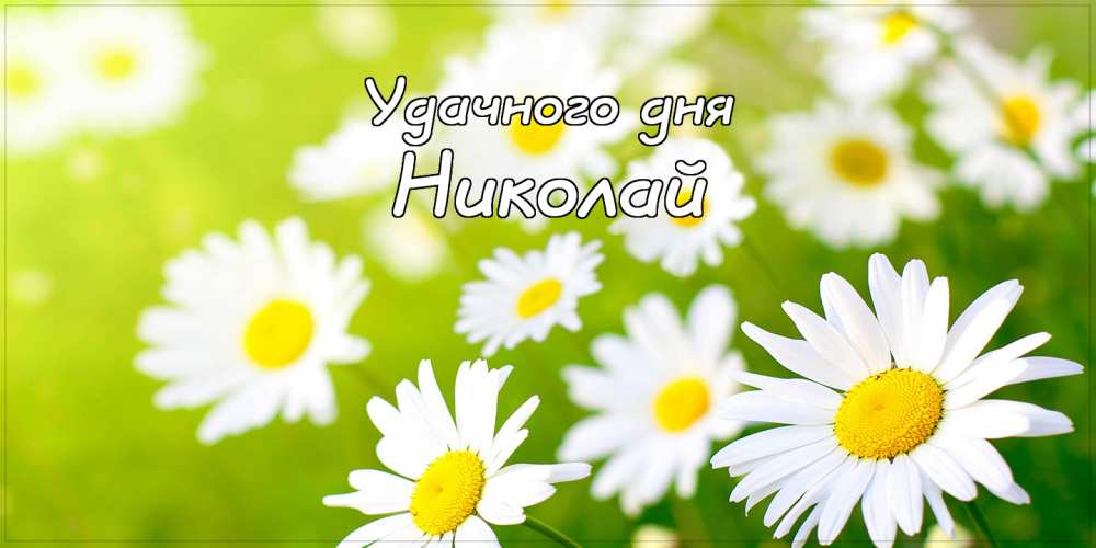 Поздравительные открытки с именем Николай. Открытки с днём рождения Коля.
