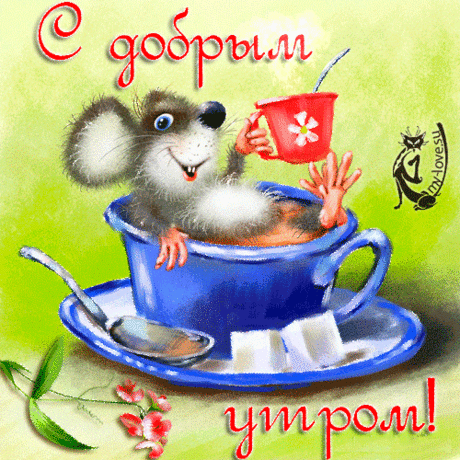 Открытка с пожеланиями доброго утра на каждый день скачать бесплатно 