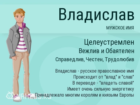 Поздравительные открытки с мужскими именами. Открытки с именем Владислав скач...