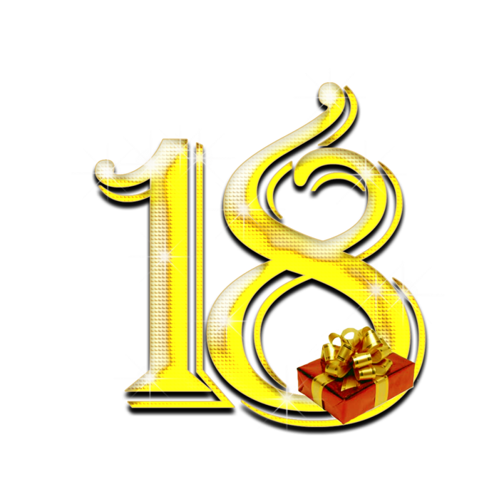 Открытки с пожеланиями на 18 лет gif. Отличного дня рождения 18 лет открытки....