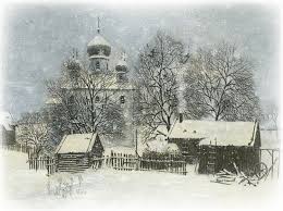 Анимационные открытки с зимним пейзажем. Открытки времена года. Новогодние от...