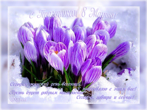 Открытки на 8 марта скачать бесплатно. Открытки с Международным Женским днём.