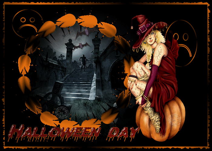 Оригинальные и страшные открытки на Хэллоуин скачать бесплатно.