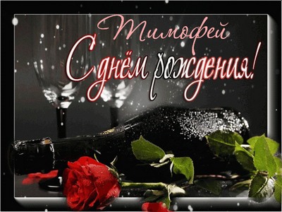 Анимационные открытки с именем Тимофей. Открытки с мужскими именами с поздрав...
