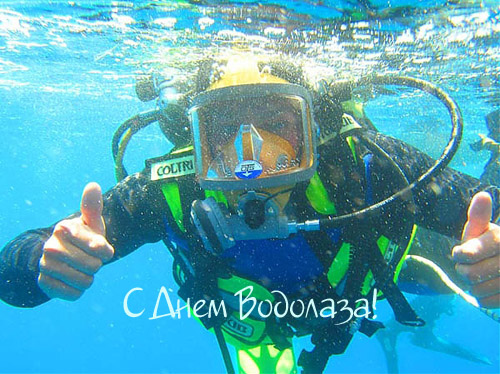 Бесплатные поздравительные открытки с днем водолаза. Открытки с днем водолаза...