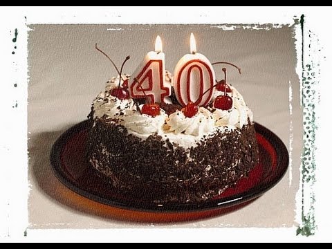 Лучшие пожелания на 40 лет. Поздравительные открытки с юбилеем 40 лет.