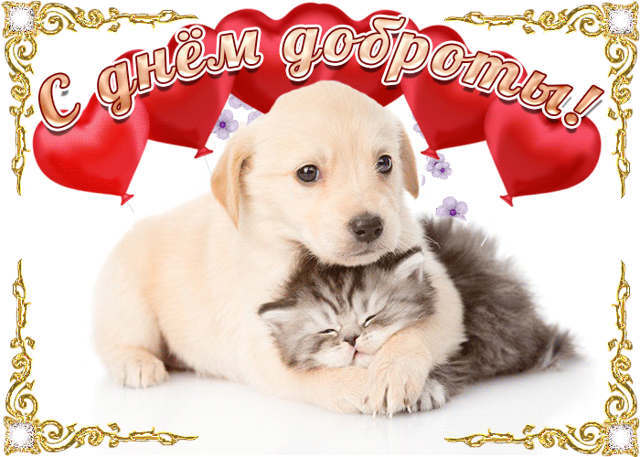 Чудесные открытки с красивыми пожеланиями на день доброты скачать бесплатно.