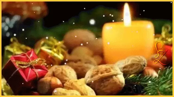 Красивые открытки с пожеланиями на Рождественский Сочельник.