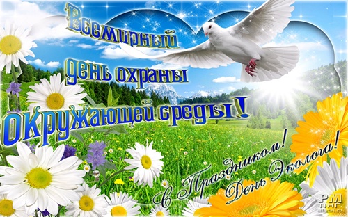 Открытки с днем эколога скачать бесплатно. Открытки на Всемирный день защиты ...