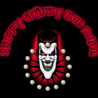 Разнообразные открытки на пятницу 13. Открытки с пятницей 13 скачать бесплатно.