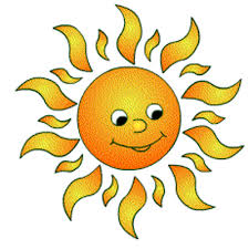 Позитивные открытки с солнышком. Анимацонные картинки с изображением солнца.