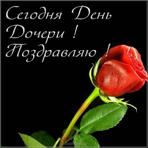 Открытки на день дочери скачать бесплатно. Красивые поздравления для дочери.